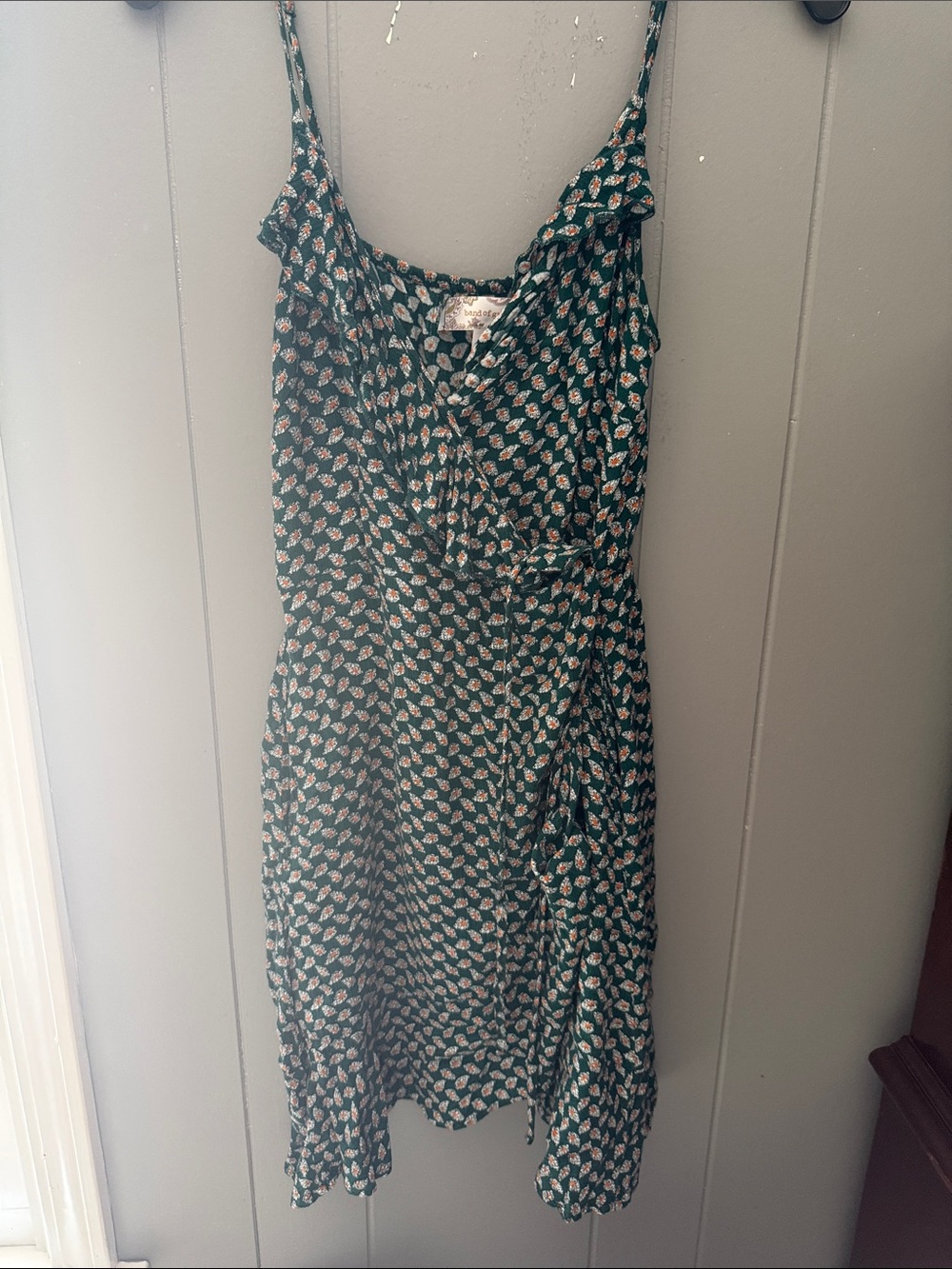 Band of gypsies Floral Wrap Dress